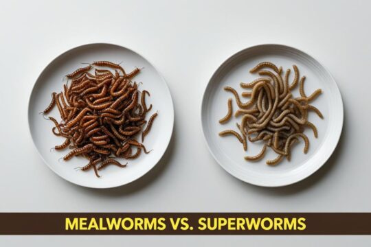 Mealworms vs Superworms